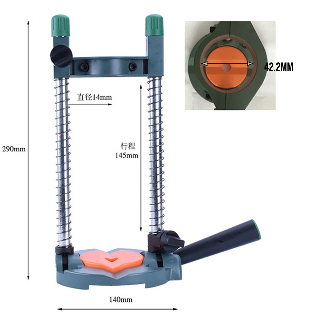 1pc Alloy Multiple Angles Hand Drill Stand Holder Electric Grinder Positioning Drilling Great Accessory for Power Drill
1pc Alloy Multiple Angles Hand Drill Stand Holder Electric Grinder Positioning Drilling Great Accessory for Power Drill