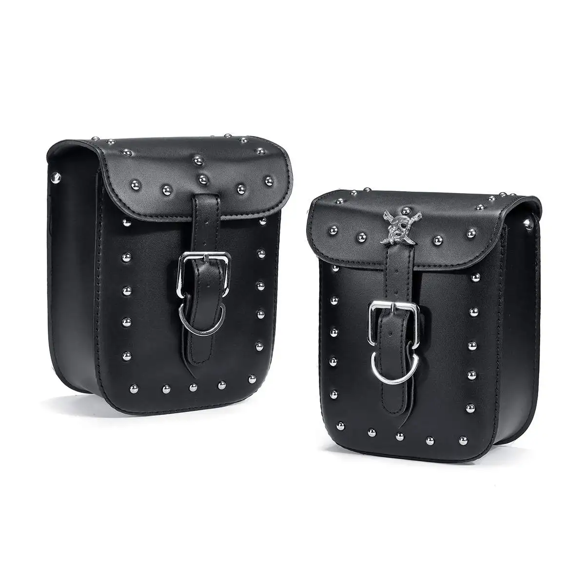 For Softail/Dyna 1 Set Black Waterproof Racing Motorcycle Tool Bag Saddlebags Travel Bags Suitcase Luggage with Rivet Skull
For Softail/Dyna 1 Set Black Waterproof Racing Motorcycle Tool Bag Saddlebags Travel Bags Suitcase Luggage with Rivet Skull