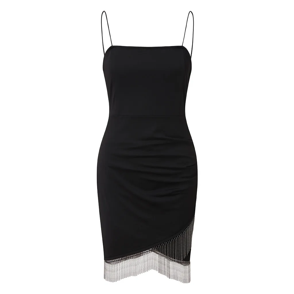Sexy Dresses Woman Party Night Birthday Tassel Split Sleeveless Bodycon Dress Summer Elegant Suspender Short Mini Pencil Dresses
Sexy Dresses Woman Party Night Birthday Tassel Split Sleeveless Bodycon Dress Summer Elegant Suspender Short Mini Pencil Dresses