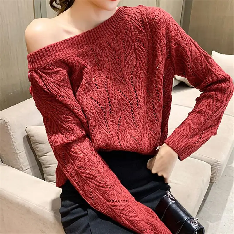 Knitted Sweater New Women Chic Long Sleeve Lazy Top Women Slim Girl Women's Sweater Basic Cheap Sweaters Ladies Knitwear Female
Knitted Sweater New Women Chic Long Sleeve Lazy Top Women Slim Girl Women's Sweater Basic Cheap Sweaters Ladies Knitwear Female