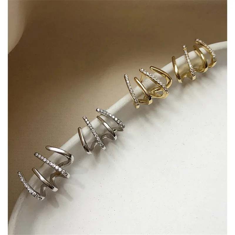 Liemjee Elegant Pattern S925 Silver Zircon Multi-Layer Earrings Fashion Jewelry For Women Luxury Namour Charm Gift All Seasons
Liemjee Elegant Pattern S925 Silver Zircon Multi-Layer Earrings Fashion Jewelry For Women Luxury Namour Charm Gift All Seasons