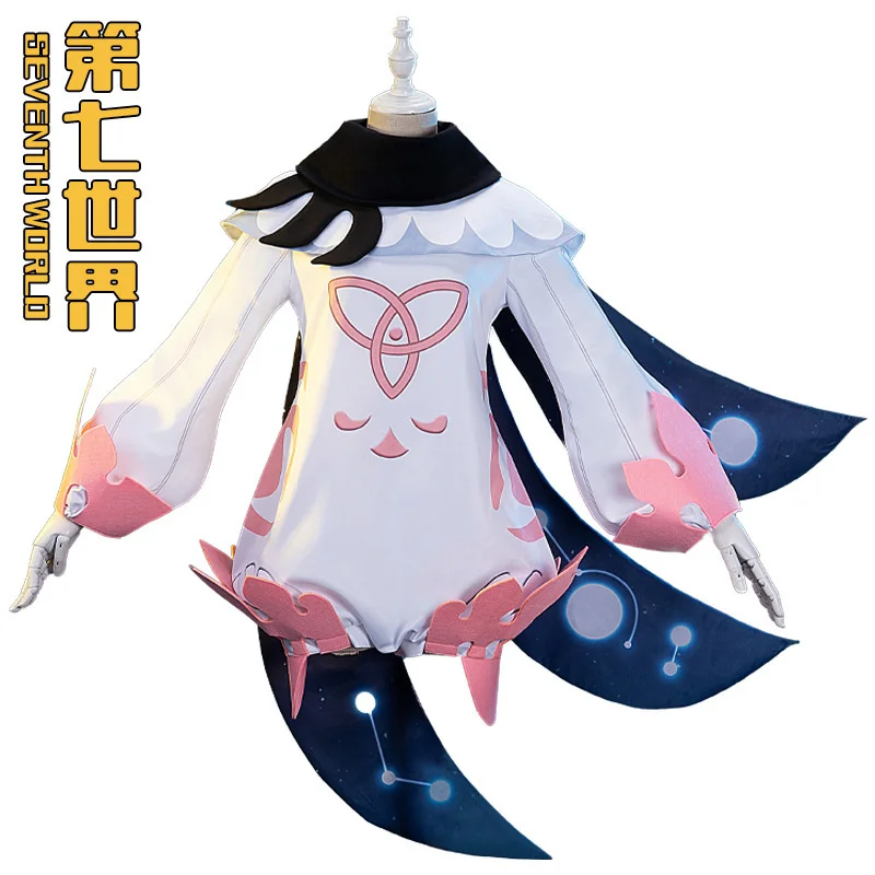 Game Animation Genshin Impact Paimon Character Full Set Of Cosplay Two-dimensional Game Clothing Suit Christmas Gift
Game Animation Genshin Impact Paimon Character Full Set Of Cosplay Two-dimensional Game Clothing Suit Christmas Gift