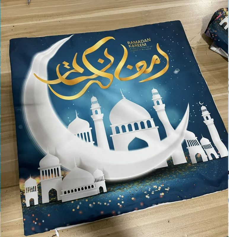 Muslim Ramadan Pattern Polyester Cushion Cover Pillow Case Home Decor Ramadan Festival Decorative Pillowcase Eid Mubarak
Muslim Ramadan Pattern Polyester Cushion Cover Pillow Case Home Decor Ramadan Festival Decorative Pillowcase Eid Mubarak