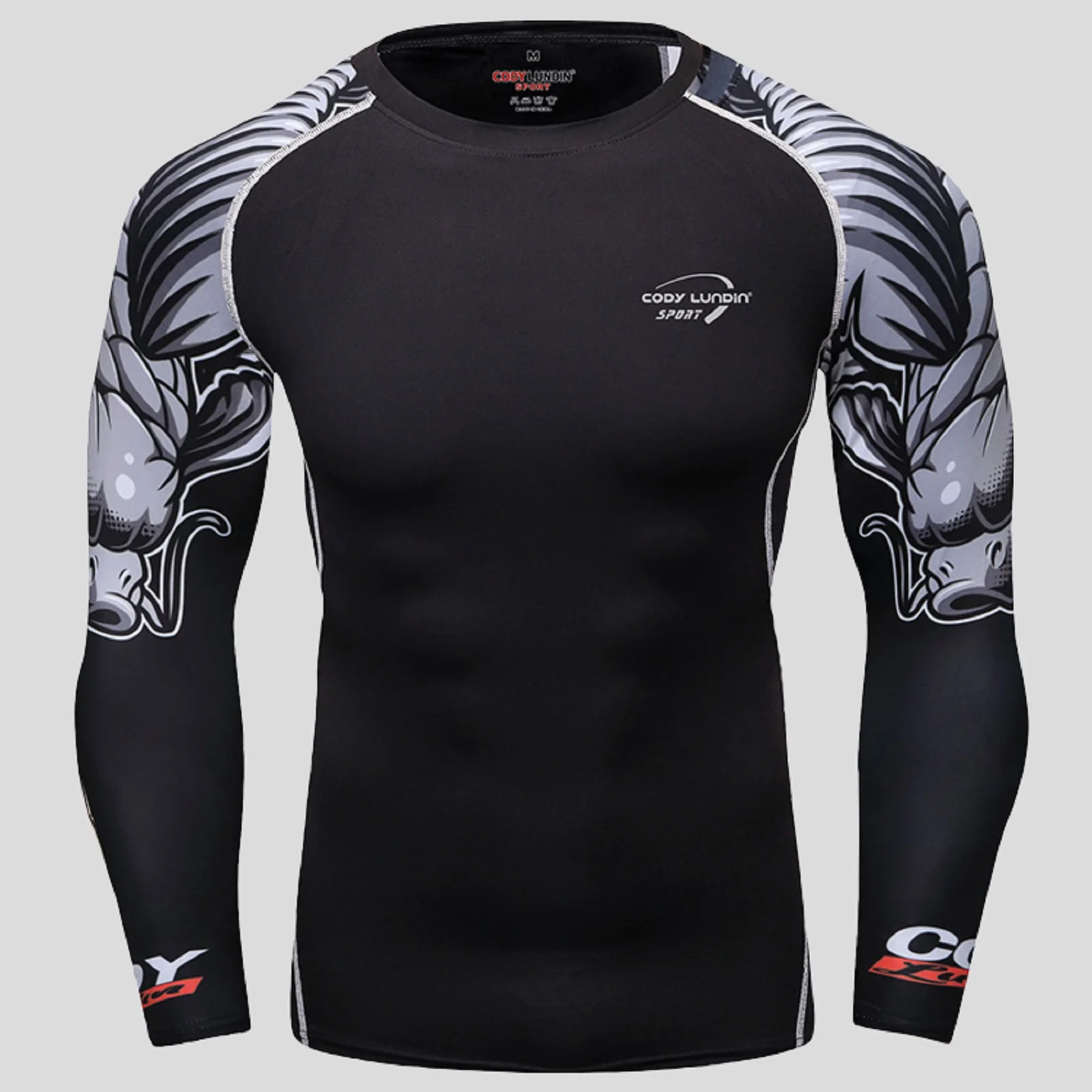 Cody Lundin Body Building MMA Boxing Exercise Men Long Sleeve Shirt Fashion Comfortable Dress Rash Guard
Cody Lundin Body Building MMA Boxing Exercise Men Long Sleeve Shirt Fashion Comfortable Dress Rash Guard