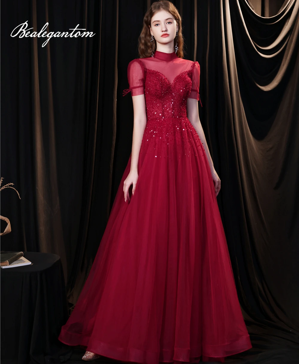 Evening Dresses 2021 Bealegantom A-Line Sequin Beading Hot Selling Long Formal Lady Prom Gowns Vestido Robe Soiree Real Photo
Evening Dresses 2021 Bealegantom A-Line Sequin Beading Hot Selling Long Formal Lady Prom Gowns Vestido Robe Soiree Real Photo