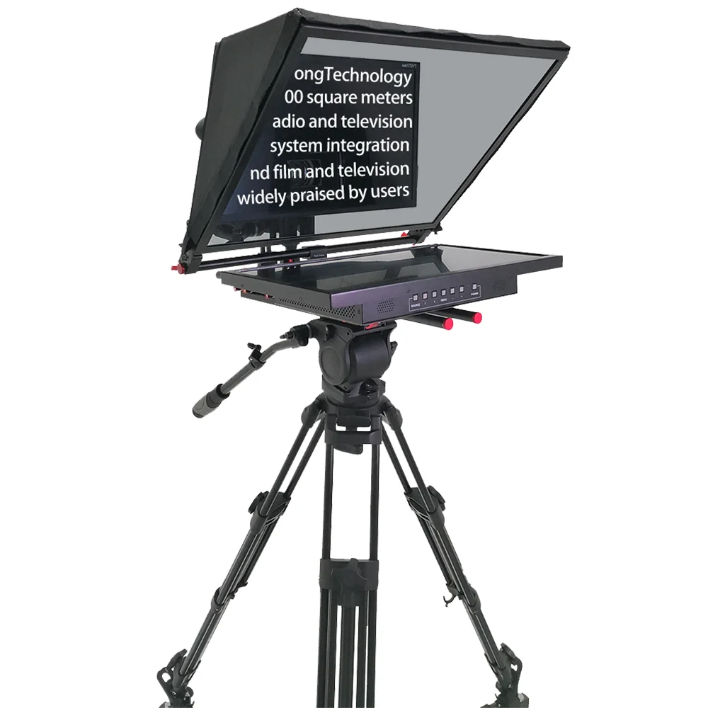 Foldable broadcast teleprompter for Speech/Studio room/School 21 inch Highlight Single Screen teleprompter Embedded Teleprompter
Foldable broadcast teleprompter for Speech/Studio room/School 21 inch Highlight Single Screen teleprompter Embedded Teleprompter