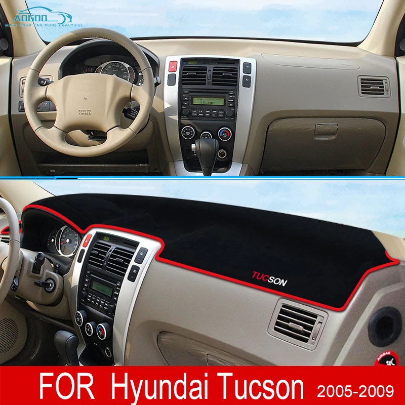 Противоскользящий коврик для Hyundai Tucson 2005 2006 2007 2008 2009 JM | Автомобили и мотоциклы
