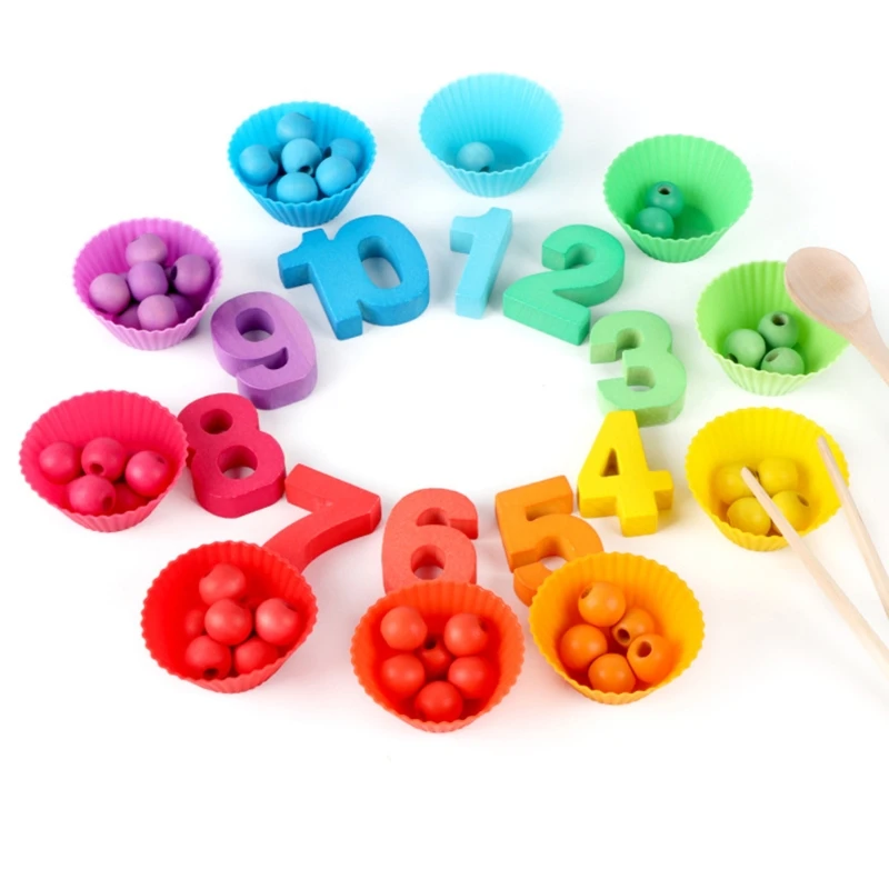 Kids Montessori Wooden Clip Beads Fishing Learning Math Early Educational Toys XX9E
Kids Montessori Wooden Clip Beads Fishing Learning Math Early Educational Toys XX9E