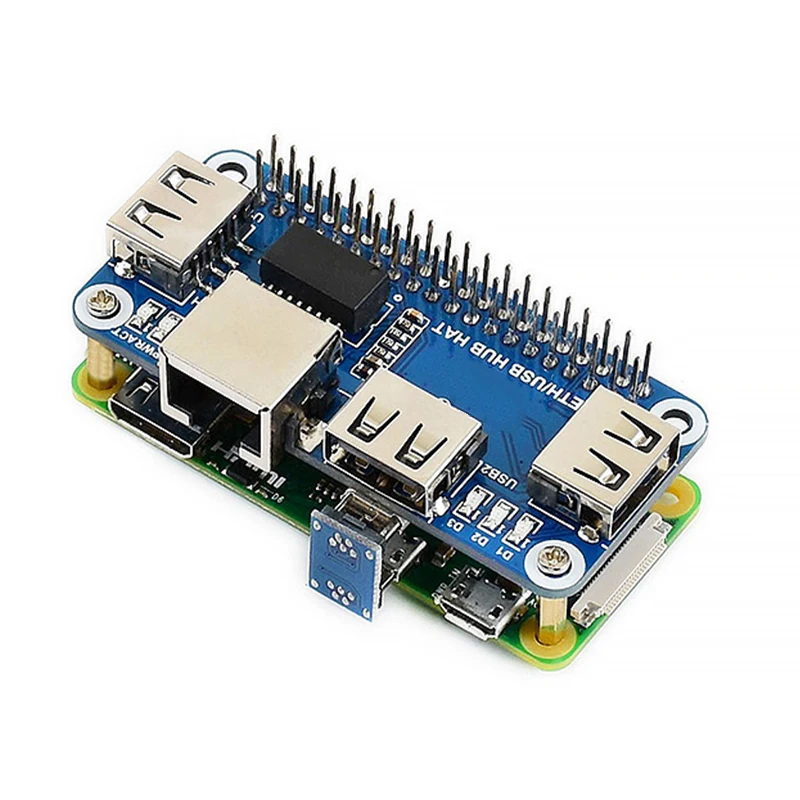Suitable for Raspberry Pi 4B/Zero W USB to Ethernet RJ45 Network Port USB HUB Hub Splitter
Suitable for Raspberry Pi 4B/Zero W USB to Ethernet RJ45 Network Port USB HUB Hub Splitter