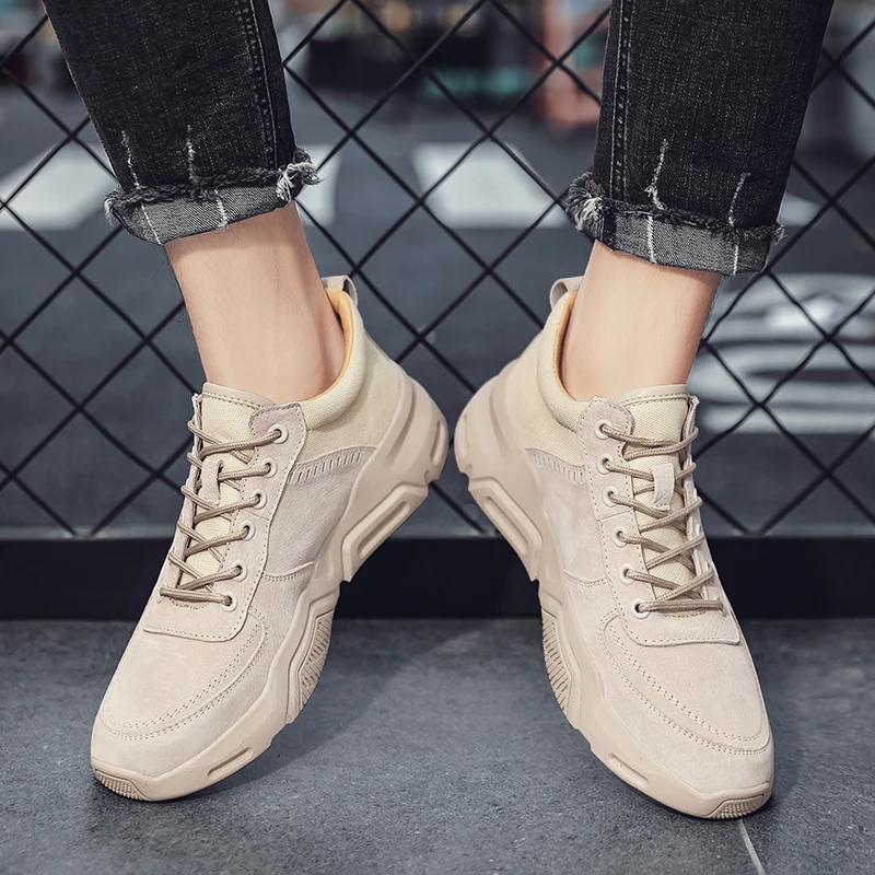 High Quality Casual Men Shoes Suede Leather Flats Shoes Soft Breathable Outdoor Walking Shoes Men
High Quality Casual Men Shoes Suede Leather Flats Shoes Soft Breathable Outdoor Walking Shoes Men