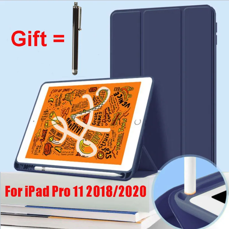 Чехол для iPad Pro 11 дюймов 2020 2-го поколения с держателем для карандашей из искусственной кожи смарт-чехол с подставкой для iPad Pro 11 2018 Funda Capa
Чехол для iPad Pro 11 дюймов 2020 2-го поколения с держателем для карандашей из искусственной кожи смарт-чехол с подставкой для iPad Pro 11 2018 Funda Capa