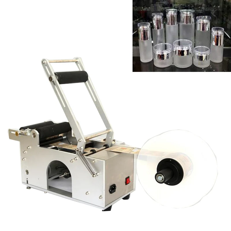 HBLD Electric Semi automatic Labeling Machine Round Glass Jar Cosmetic Bottle Sticker Label Applicator
HBLD Electric Semi automatic Labeling Machine Round Glass Jar Cosmetic Bottle Sticker Label Applicator