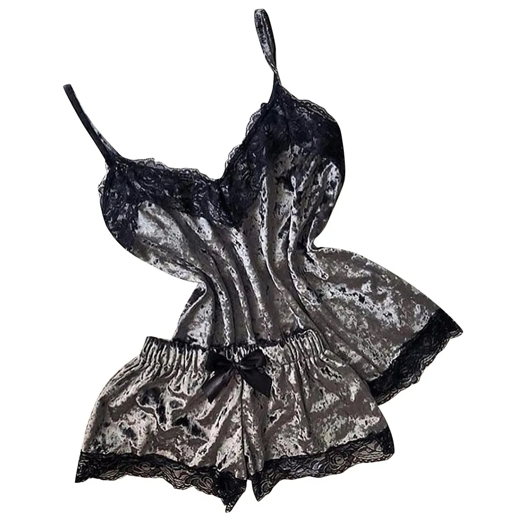 Sexy Underwear Women Velvet Lace Sexy Lingerie Plus Size Pajamas Set V-neck Bow Camis Shorts Sleepwear Babydoll Erotic Lenceria
Sexy Underwear Women Velvet Lace Sexy Lingerie Plus Size Pajamas Set V-neck Bow Camis Shorts Sleepwear Babydoll Erotic Lenceria