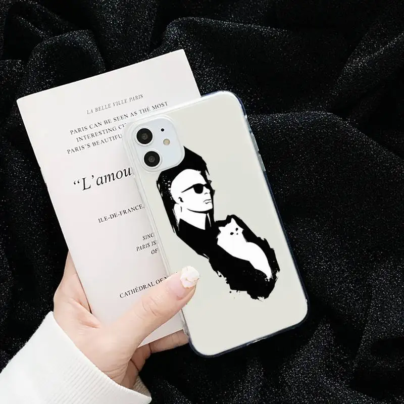 Luxury fashion brand design KARLs Lagerfeld cat Phone Case Transparent for iPhone 6 7 8 11 12 s mini pro X XS XR MAX Plus funda
Luxury fashion brand design KARLs Lagerfeld cat Phone Case Transparent for iPhone 6 7 8 11 12 s mini pro X XS XR MAX Plus funda