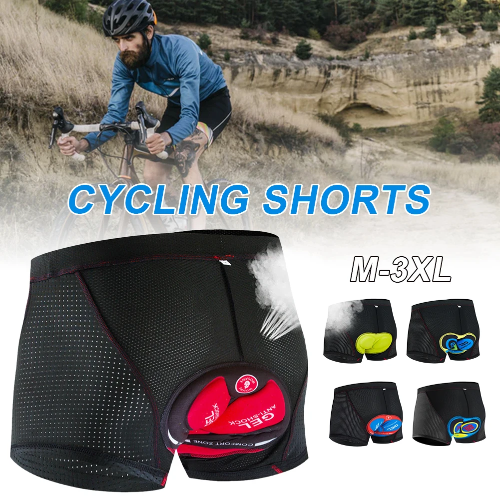 Upgrade Cycling Shorts 5D Silicone Pad Shockproof Black Briefs Quick-Drying Breathable Bicycle Shorts MTB Shorts Underwear Men
Upgrade Cycling Shorts 5D Silicone Pad Shockproof Black Briefs Quick-Drying Breathable Bicycle Shorts MTB Shorts Underwear Men