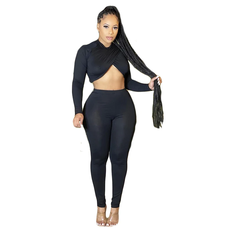 Женский новый модный однотонный костюм из двух предметов короткий топ с длинным рукавом и облегающие брюки-Карандаш Осень 2021 Спортивная од...
Женский новый модный однотонный костюм из двух предметов короткий топ с длинным рукавом и облегающие брюки-Карандаш Осень 2021 Спортивная од...