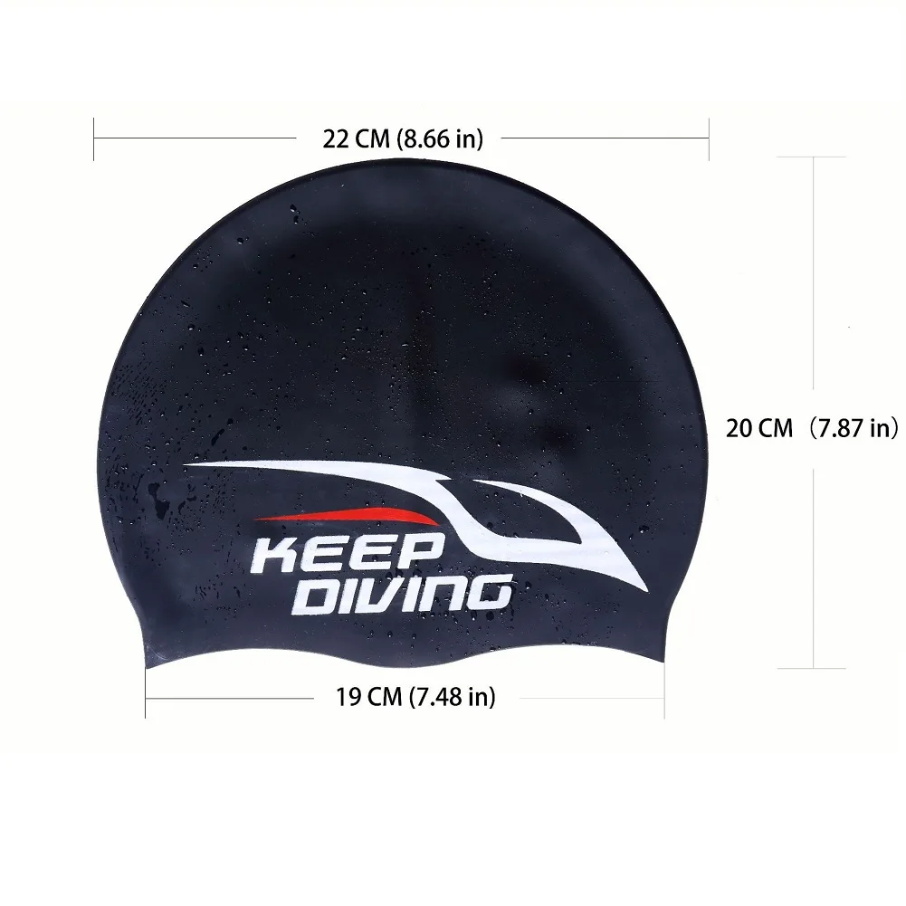 Swimming Cap Silicone Women Men Waterproof Plus Size Long Hair Sports High Elastic Adults Swim Pool Hat
Swimming Cap Silicone Women Men Waterproof Plus Size Long Hair Sports High Elastic Adults Swim Pool Hat