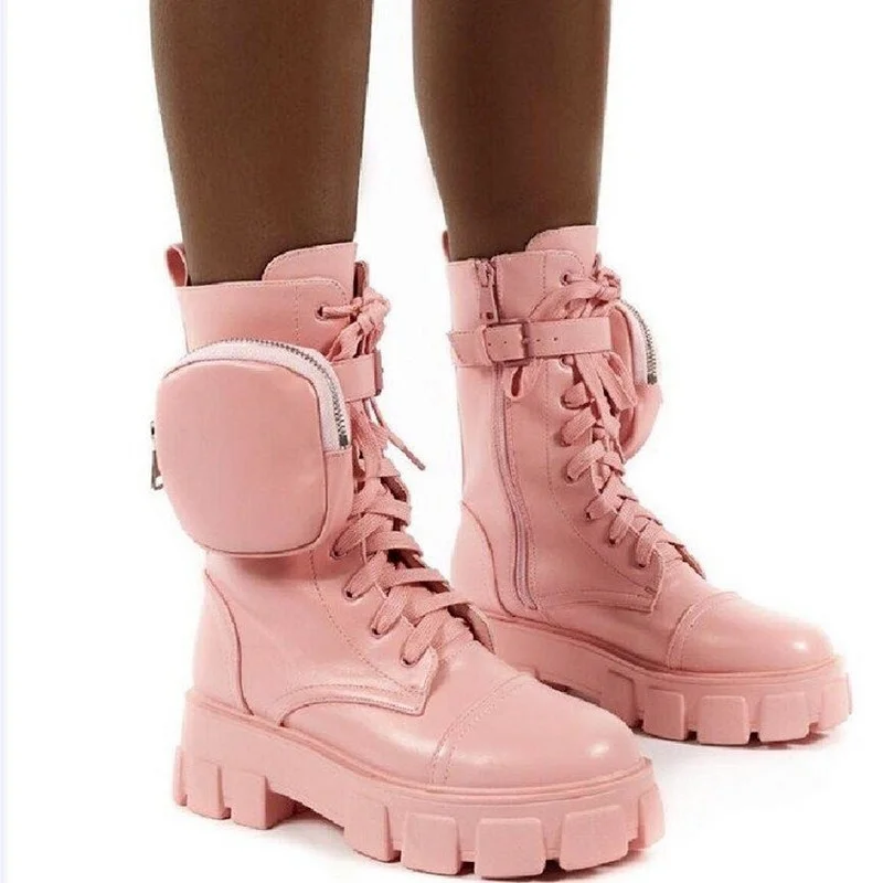 Women Ankle Boots Autumn Lace Up High Quality Leather Boot Anti-slip Wear-resistant Comfortable Women Punk Shoes Goth Boots
Women Ankle Boots Autumn Lace Up High Quality Leather Boot Anti-slip Wear-resistant Comfortable Women Punk Shoes Goth Boots