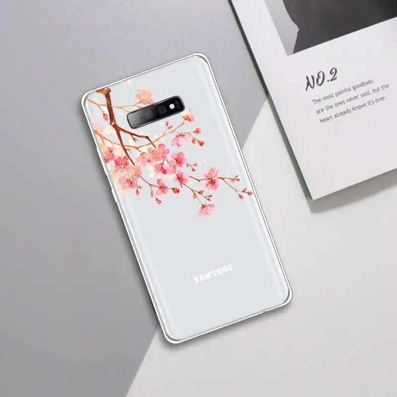 Cherry blossoms Phone Case Transparent For Samsung Galaxy A 71 21s S note 8 9 10 plus 20 ultra
Cherry blossoms Phone Case Transparent For Samsung Galaxy A 71 21s S note 8 9 10 plus 20 ultra