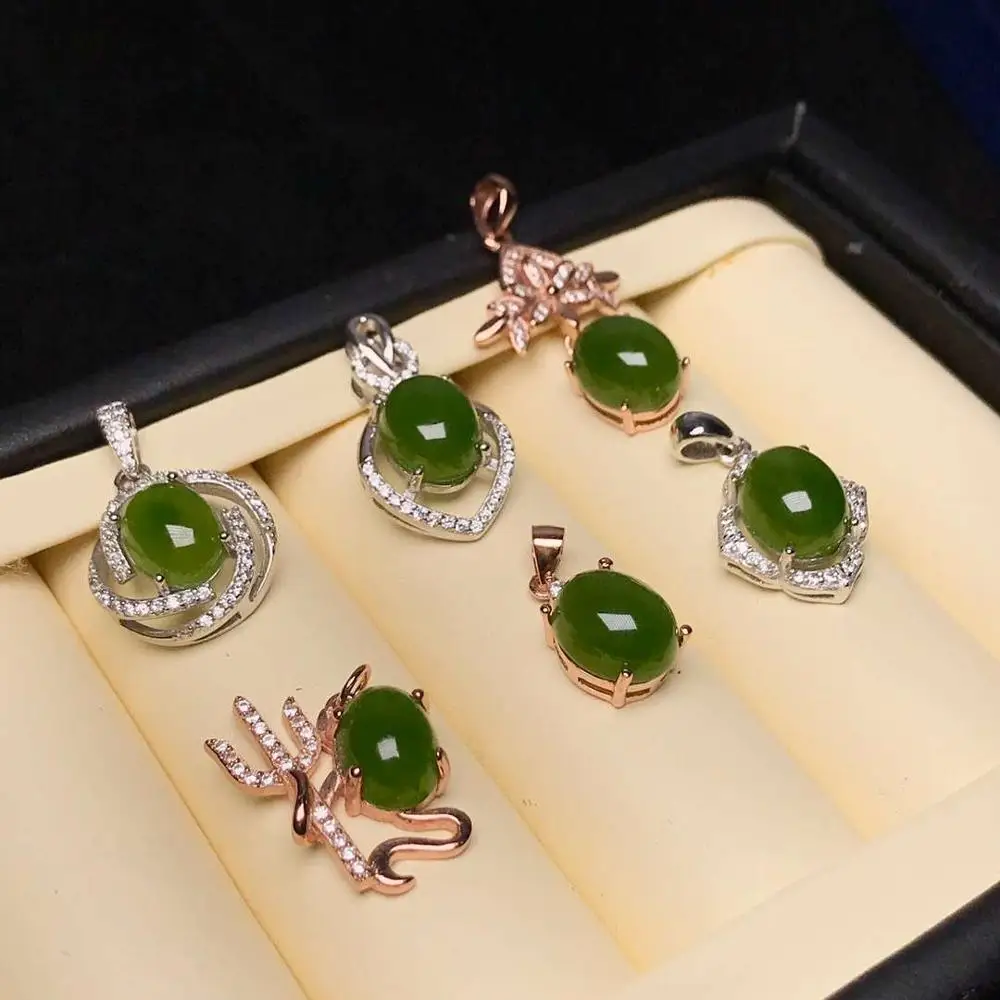 fashion green Hetian Jade necklace for women jewelry real 925 silver green natural jade soft many styles girl birthday gift
fashion green Hetian Jade necklace for women jewelry real 925 silver green natural jade soft many styles girl birthday gift