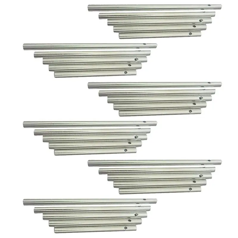 30Pcs Different Length Wind Chime Tubes Set Silver Tone Empty Wind Chime Making Kit for Home Garden Outdoor Hanging Decoration
30Pcs Different Length Wind Chime Tubes Set Silver Tone Empty Wind Chime Making Kit for Home Garden Outdoor Hanging Decoration