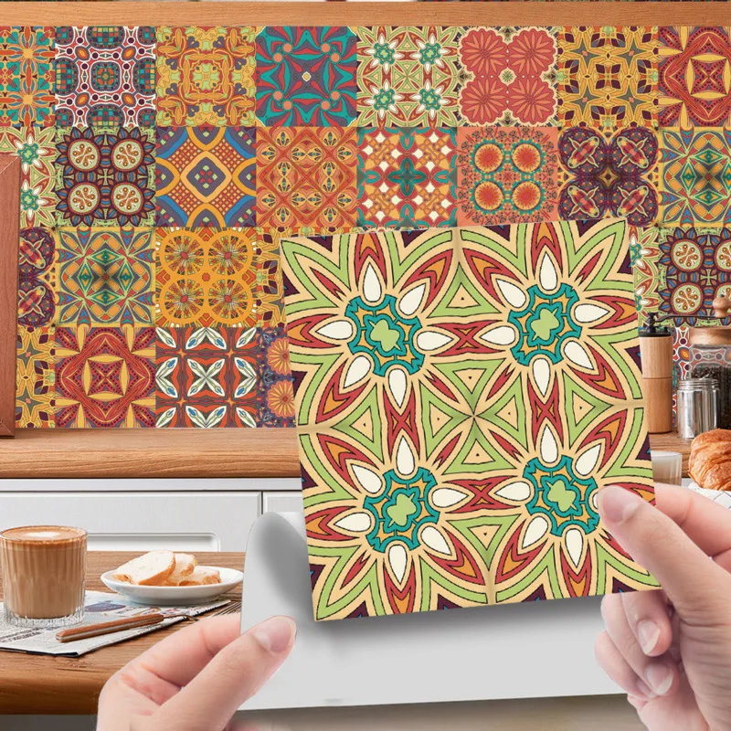 Dream Mandala Self-adhesive Tile Wall Sticker Cover Bathroom Glass Kitchen Stove Bar Furniture DIY Art Decoration Sticker
Dream Mandala Self-adhesive Tile Wall Sticker Cover Bathroom Glass Kitchen Stove Bar Furniture DIY Art Decoration Sticker