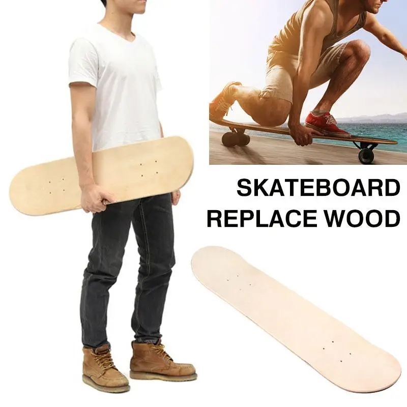Double Skate Decks Double Concave Deck DIY 8 Inch Simple Enjoyment Crafts Replacement Blank Skateboard Decks Durable Natural
Double Skate Decks Double Concave Deck DIY 8 Inch Simple Enjoyment Crafts Replacement Blank Skateboard Decks Durable Natural