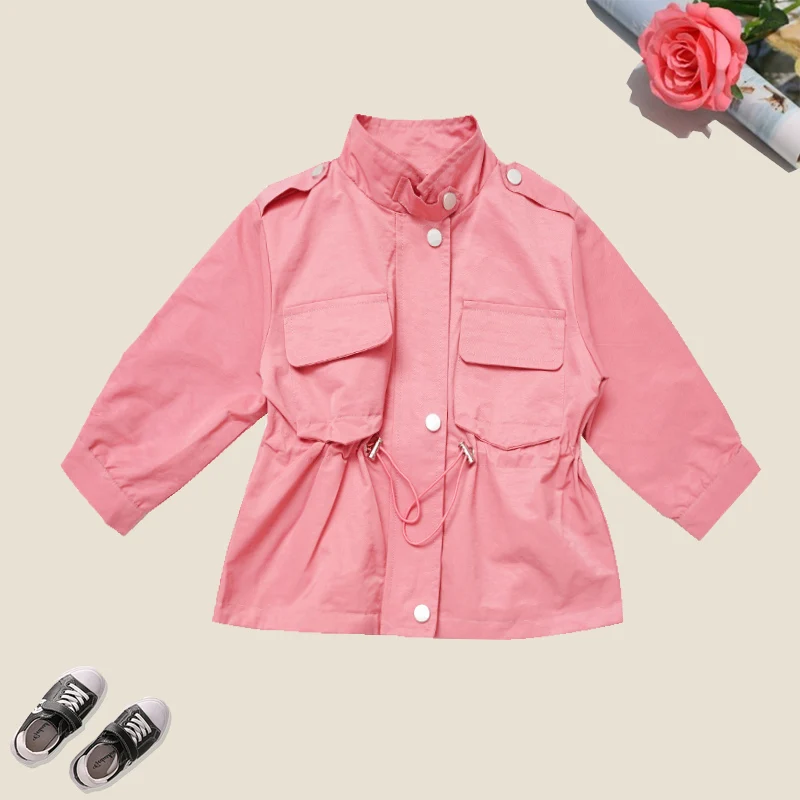 New Spring & Autumn Kids Coats for Girls Solid Teenagers Windbreaker for Children Fashion Girls Tops for Toddler Infant Clothing
New Spring & Autumn Kids Coats for Girls Solid Teenagers Windbreaker for Children Fashion Girls Tops for Toddler Infant Clothing
