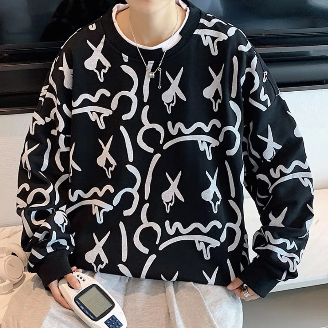 Autumn T Shirt Oversized Cartoon Pring Long Sleeve O Neck American Style Harajuku Hip Pop Cute Tops Vintage Streetwear Clothes
Autumn T Shirt Oversized Cartoon Pring Long Sleeve O Neck American Style Harajuku Hip Pop Cute Tops Vintage Streetwear Clothes