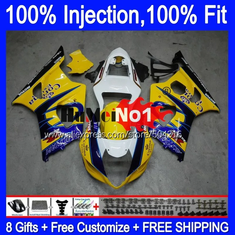 OEM для SUZUKI GSXR-1000 1000CC GSXR1000 K2 желтая распродажа 20MC.9 GSX-R1000 GSX R1000 03 04 K3 GSXR 1000 2003 2004 03 04 обтекатели
OEM для SUZUKI GSXR-1000 1000CC GSXR1000 K2 желтая распродажа 20MC.9 GSX-R1000 GSX R1000 03 04 K3 GSXR 1000 2003 2004 03 04 обтекатели