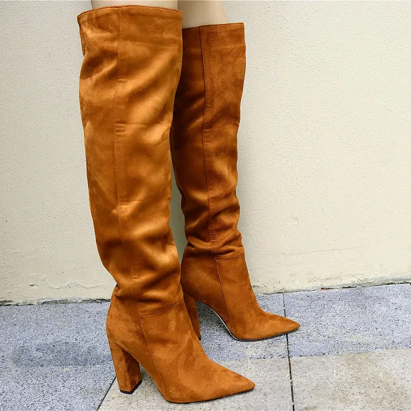 2020 New Arrival Over The Knee Boots Women Pointed Toe Autumn Winter Boots High Heels Party Wedding Shoes Woman Size 41 42 43
2020 New Arrival Over The Knee Boots Women Pointed Toe Autumn Winter Boots High Heels Party Wedding Shoes Woman Size 41 42 43