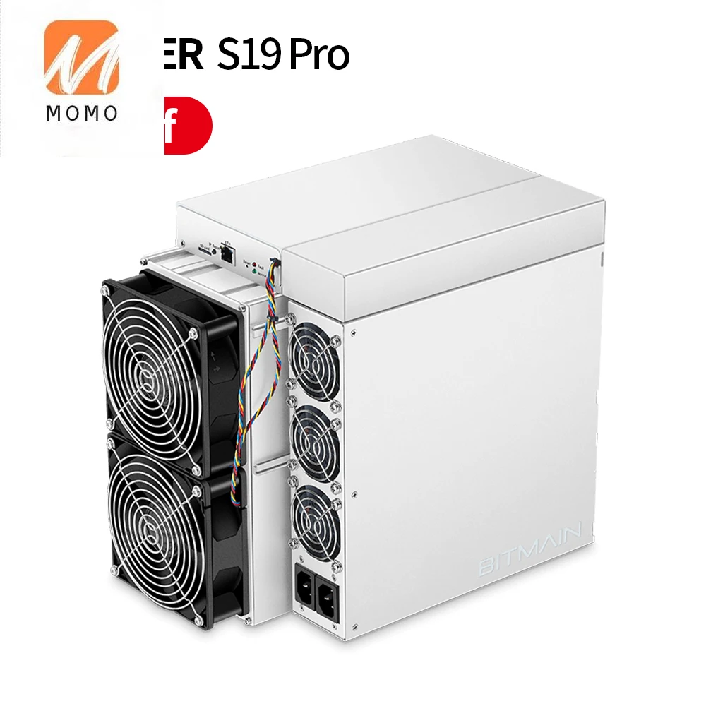 Bitmain mining machine 110th/s hashrate Antminer S19 Pro Bitcoin miner in stock ready ship
Bitmain mining machine 110th/s hashrate Antminer S19 Pro Bitcoin miner in stock ready ship
