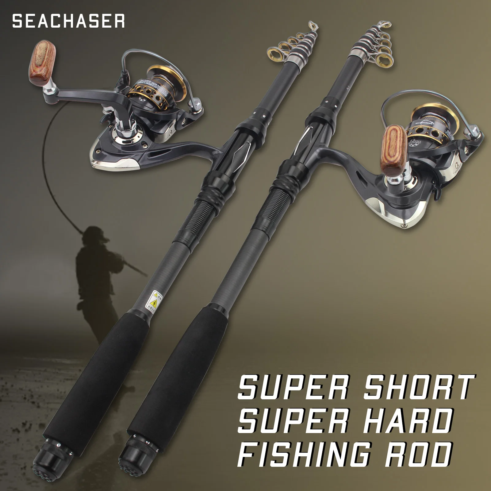 Карбоновое спиннинговое удилище 1,8 м, 2,1 м, 2,4 м, 2,7 м, 3,0 м, Телескопическое удилище с катушкой
Карбоновое спиннинговое удилище 1,8 м, 2,1 м, 2,4 м, 2,7 м, 3,0 м, Телескопическое удилище с катушкой