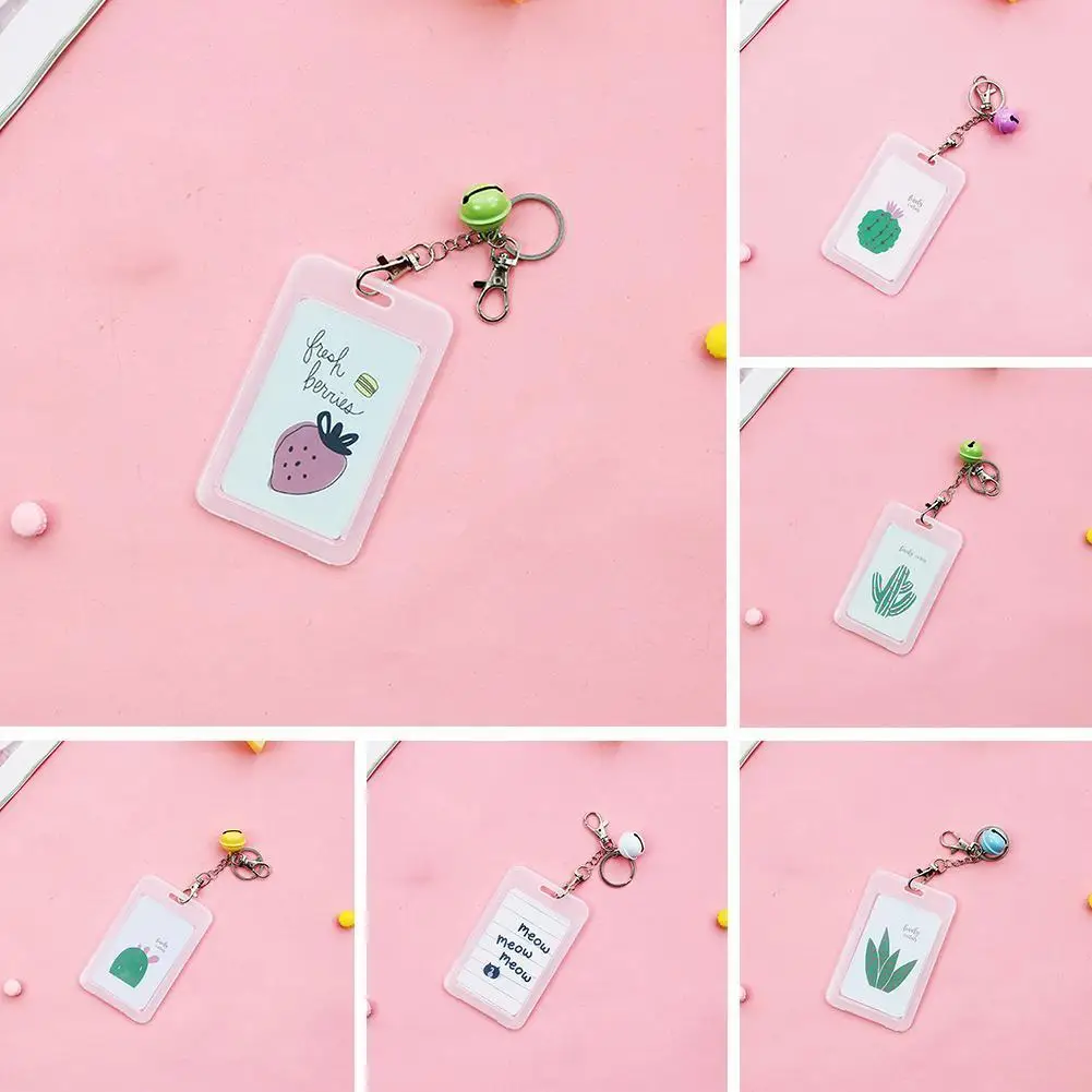 Чехол для карт с брелоком и цепочкой, модная сумка для карт, симпатичный пластиковый держатель для удостоверения личности, держатель для ка... 
Чехол для карт с брелоком и цепочкой, модная сумка для карт, симпатичный пластиковый держатель для удостоверения личности, держатель для ка...