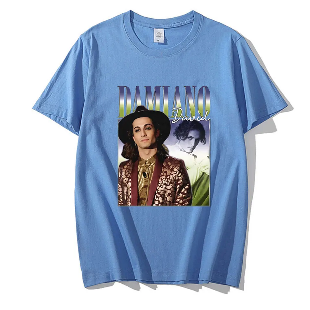 Hot Sale Maneskin Damiano Fashion T-Shirts Print Men's Novelty T Shirt Streetwear Summer New Tee Shirt Oversize Hip Hop Tops
Hot Sale Maneskin Damiano Fashion T-Shirts Print Men's Novelty T Shirt Streetwear Summer New Tee Shirt Oversize Hip Hop Tops
