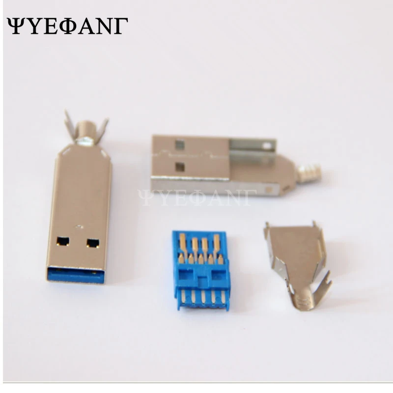 5 шт. DIY USB 3,0 штекер разъем USB для пайки тип линии хвостовой разъем 3 в 1 Высокоскоростной разъем USB 3,0 штекер для зарядки
5 шт. DIY USB 3,0 штекер разъем USB для пайки тип линии хвостовой разъем 3 в 1 Высокоскоростной разъем USB 3,0 штекер для зарядки