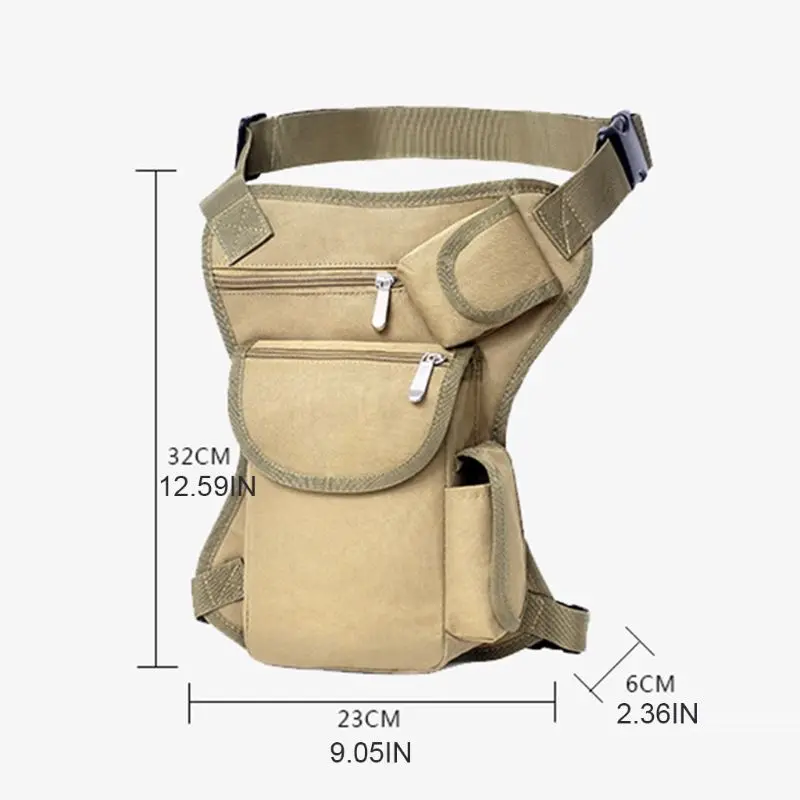 Outdoor Fashion Solid Color Leg Bag Texture Phone Large Capacity Waist Pack
Outdoor Fashion Solid Color Leg Bag Texture Phone Large Capacity Waist Pack