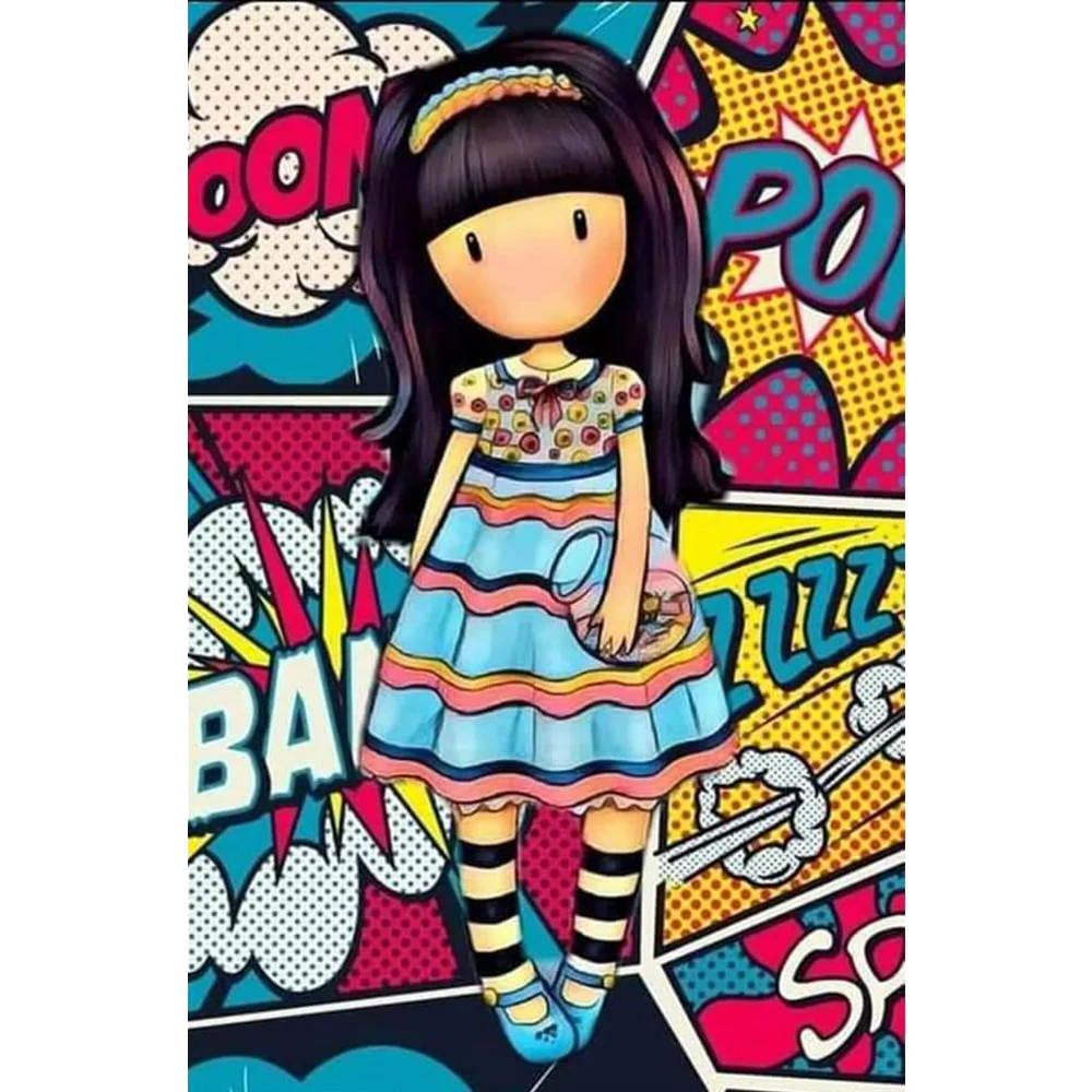 NicHome Diamond Painting Hip Hop Cartoon Girl DIY Full Square New Arrival Diamond Embroidery Cross Stitch Gift Kits Home Decor
NicHome Diamond Painting Hip Hop Cartoon Girl DIY Full Square New Arrival Diamond Embroidery Cross Stitch Gift Kits Home Decor