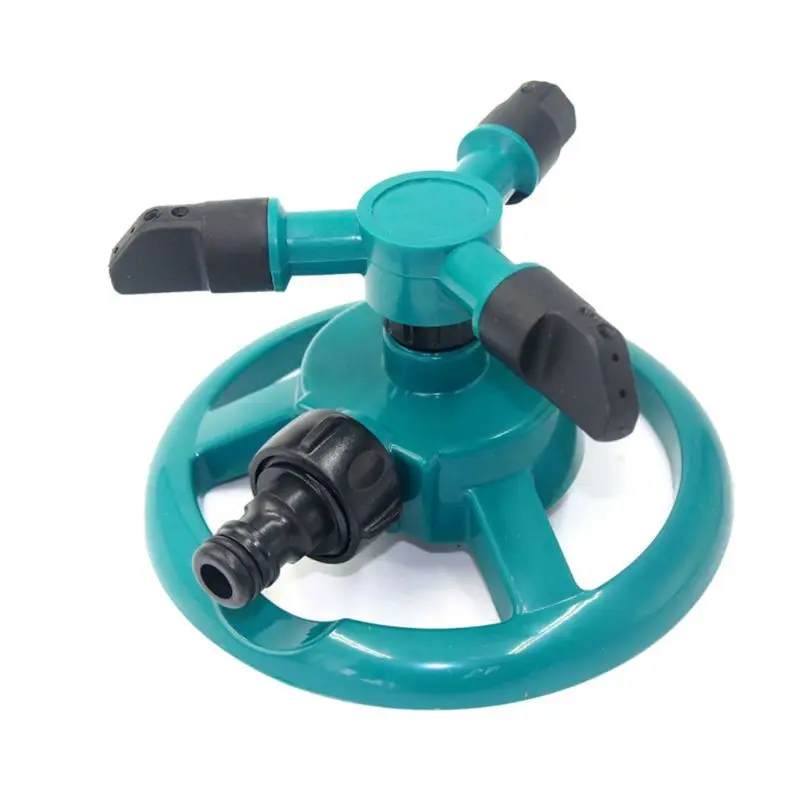 Lawn Sprinkler 3 Nozzles Arm Automatic Irrigation 360° Rotating Lawn Sprinkler Adjustable Spray New
Lawn Sprinkler 3 Nozzles Arm Automatic Irrigation 360° Rotating Lawn Sprinkler Adjustable Spray New