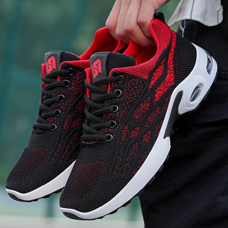Shoes Men's Spring 2021 New Men's Shoes Breathable Lace Running Shoes Lightweight Casual Air Cushion Sneakers Men's Hiking Shoes
Shoes Men's Spring 2021 New Men's Shoes Breathable Lace Running Shoes Lightweight Casual Air Cushion Sneakers Men's Hiking Shoes