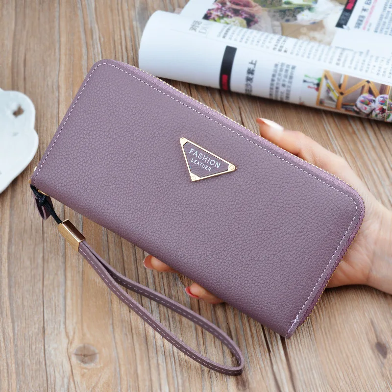 Luxury Long Ladies Wallets PU Leather Cards Holder female Wallets Retro Zipper woman Wallets Bag
Luxury Long Ladies Wallets PU Leather Cards Holder female Wallets Retro Zipper woman Wallets Bag