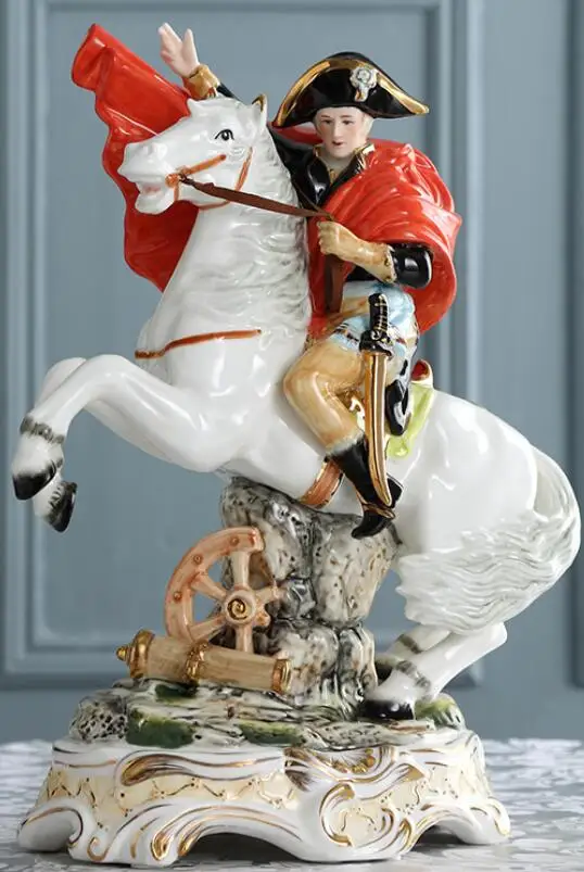 Northern Europe luxury Napoleon general triumphant wine cabinet figures European decoration home direct sales status Sculpture
Northern Europe luxury Napoleon general triumphant wine cabinet figures European decoration home direct sales status Sculpture
