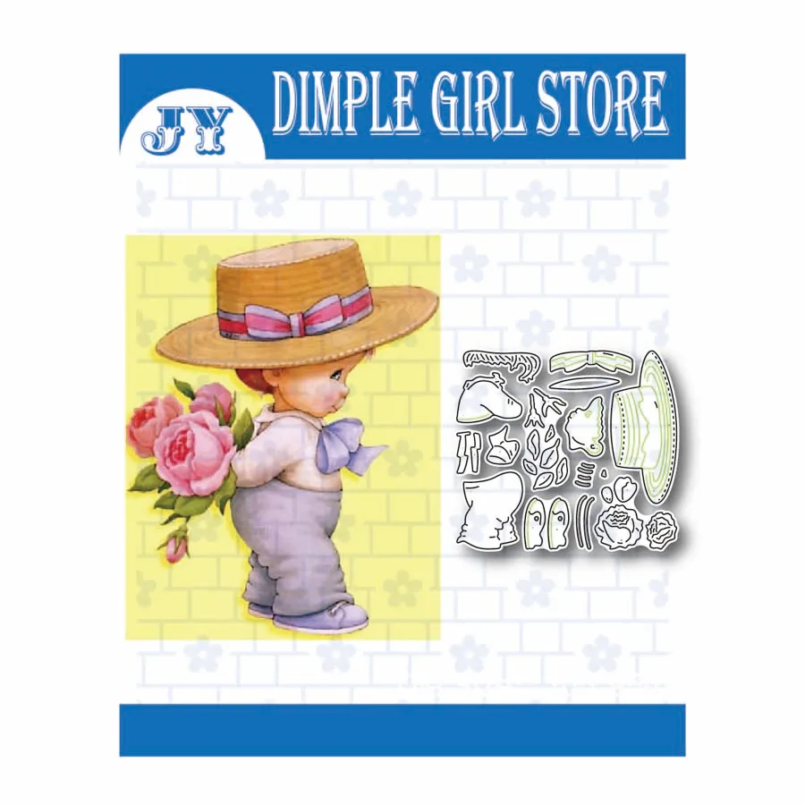 Flower playful boy 2021 new design metal cutting template and embossing making punching scrapbook layered mold card paper craft
Flower playful boy 2021 new design metal cutting template and embossing making punching scrapbook layered mold card paper craft