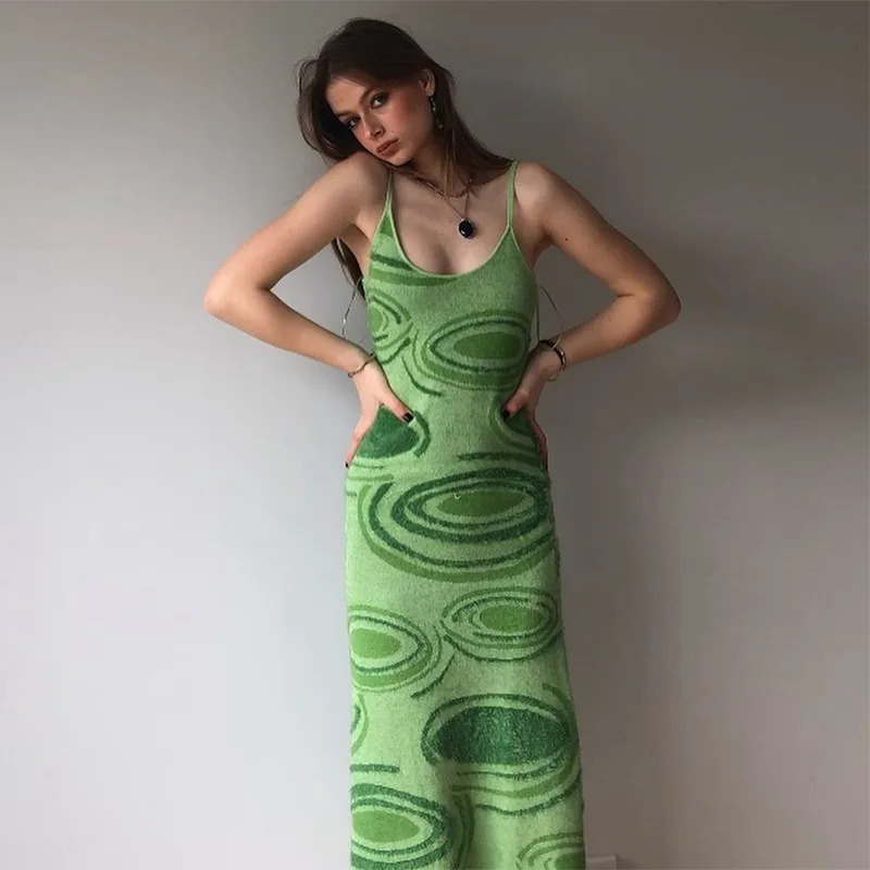 Bodycon Spaghetti Strap Midi Dresses Y2K Casual Sleeveless Summer Dress For Women 2021 Elegant Party Club Dress Female
Bodycon Spaghetti Strap Midi Dresses Y2K Casual Sleeveless Summer Dress For Women 2021 Elegant Party Club Dress Female