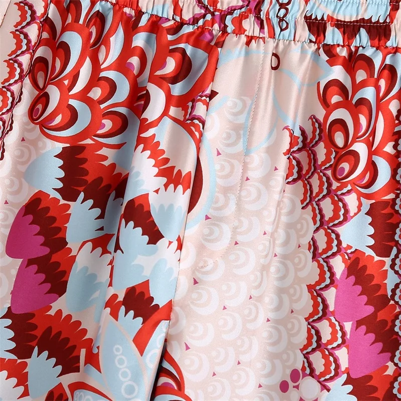 Women2021FashionPatchworkFloralPrintWideLegPantsVintageHighElasticWaistFemaleAnkleTrousersStreetwear
Women2021FashionPatchworkFloralPrintWideLegPantsVintageHighElasticWaistFemaleAnkleTrousersStreetwear