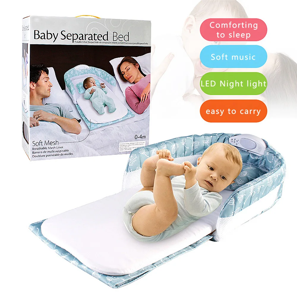 Infant Multi-Function Portable Dandelion Separated Bed With Light Music Help Bb Sleep Travel Bag Baby Cot Detachable Child Bed
Infant Multi-Function Portable Dandelion Separated Bed With Light Music Help Bb Sleep Travel Bag Baby Cot Detachable Child Bed