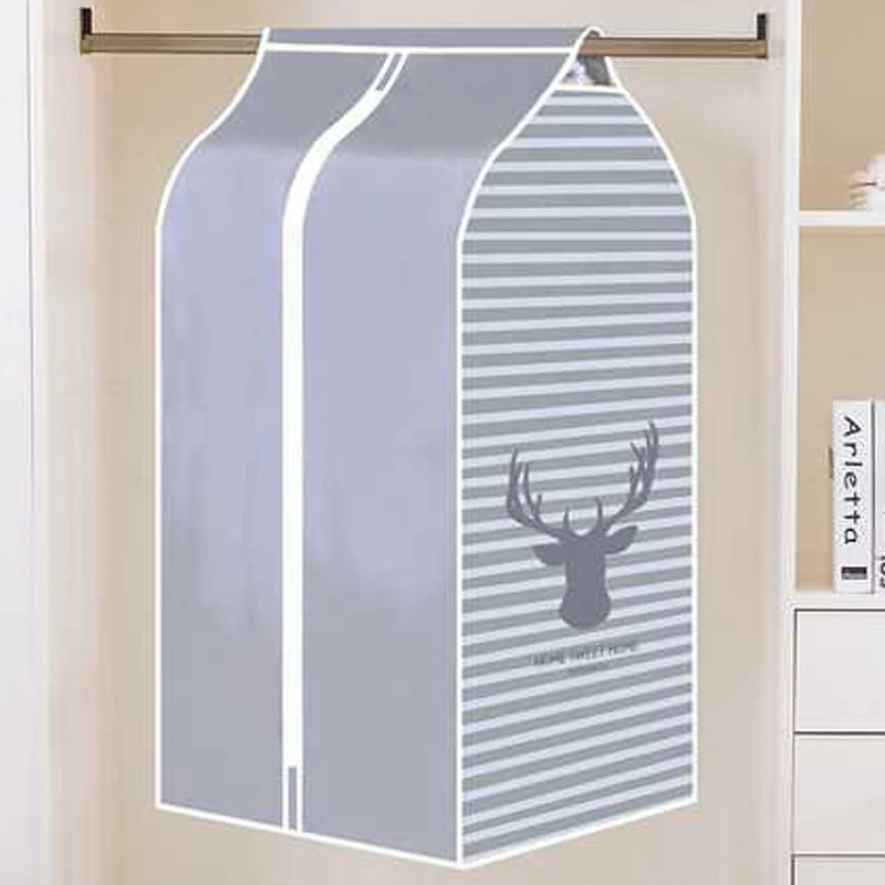 Coat Dust Cover Garment Breathable PEVA Wardrobe Storage Bag Clothing Breathable Zipper Coat Dust Cover Dustproof Durable PEVA
Coat Dust Cover Garment Breathable PEVA Wardrobe Storage Bag Clothing Breathable Zipper Coat Dust Cover Dustproof Durable PEVA