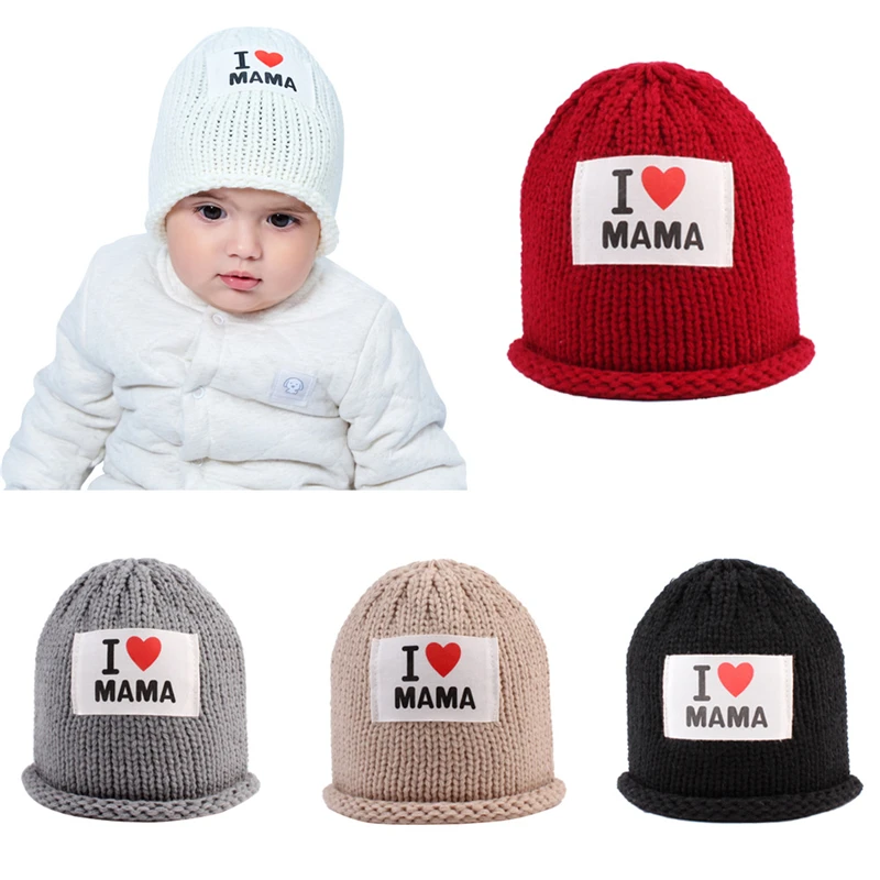 Lovely Newborn Baby Hats Photo Props I Love MaMa Solid Color Children Kids Warm Beanies Hat Boy Girl Kids Cap Bonnet Infant Hats
Lovely Newborn Baby Hats Photo Props I Love MaMa Solid Color Children Kids Warm Beanies Hat Boy Girl Kids Cap Bonnet Infant Hats