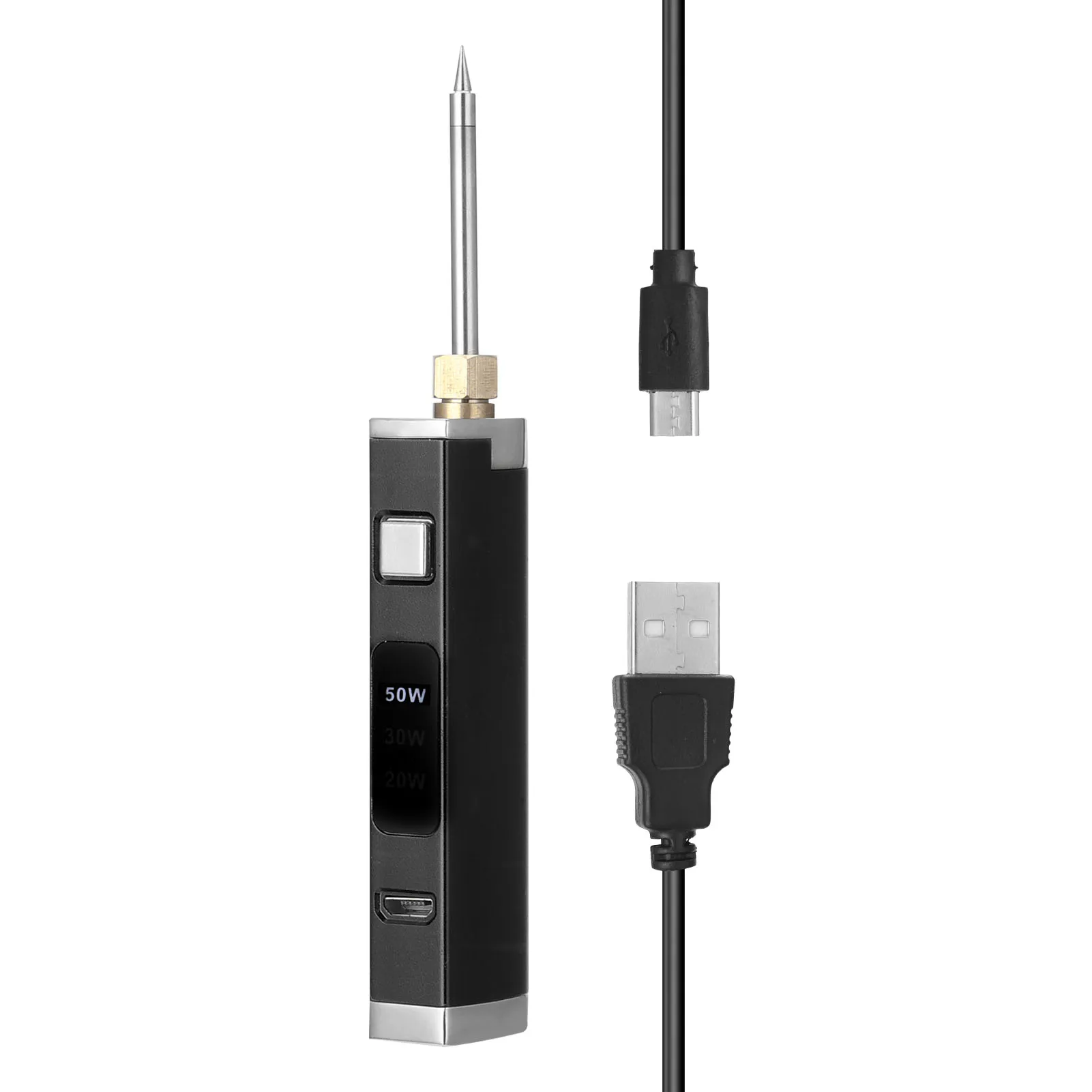 Cordless Soldering Iron Mini USB Rechargeable Battery Soldering Iron 20W 30W 50W Adjustable Digital Display Soldering Iron
Cordless Soldering Iron Mini USB Rechargeable Battery Soldering Iron 20W 30W 50W Adjustable Digital Display Soldering Iron