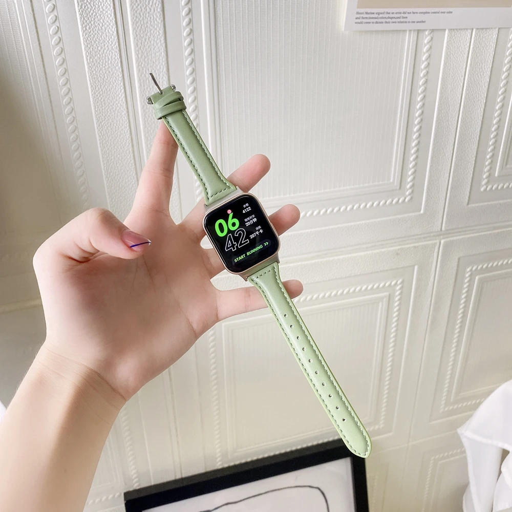 Популярный браслет для Oppo Watch 1 ремешок 41 мм 46 женский 2 42 тонкая кожа авокадо